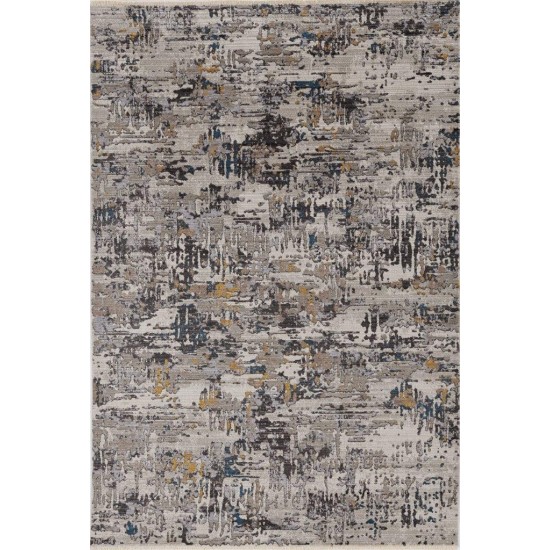 Karina Grey Landscape 5'3" x 7'7" Rug