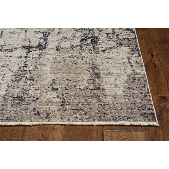 Karina Ivory/Grey Palette 3'11" x 5'5" Rug