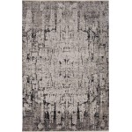 Karina Ivory/Grey Palette 8' Round Rug