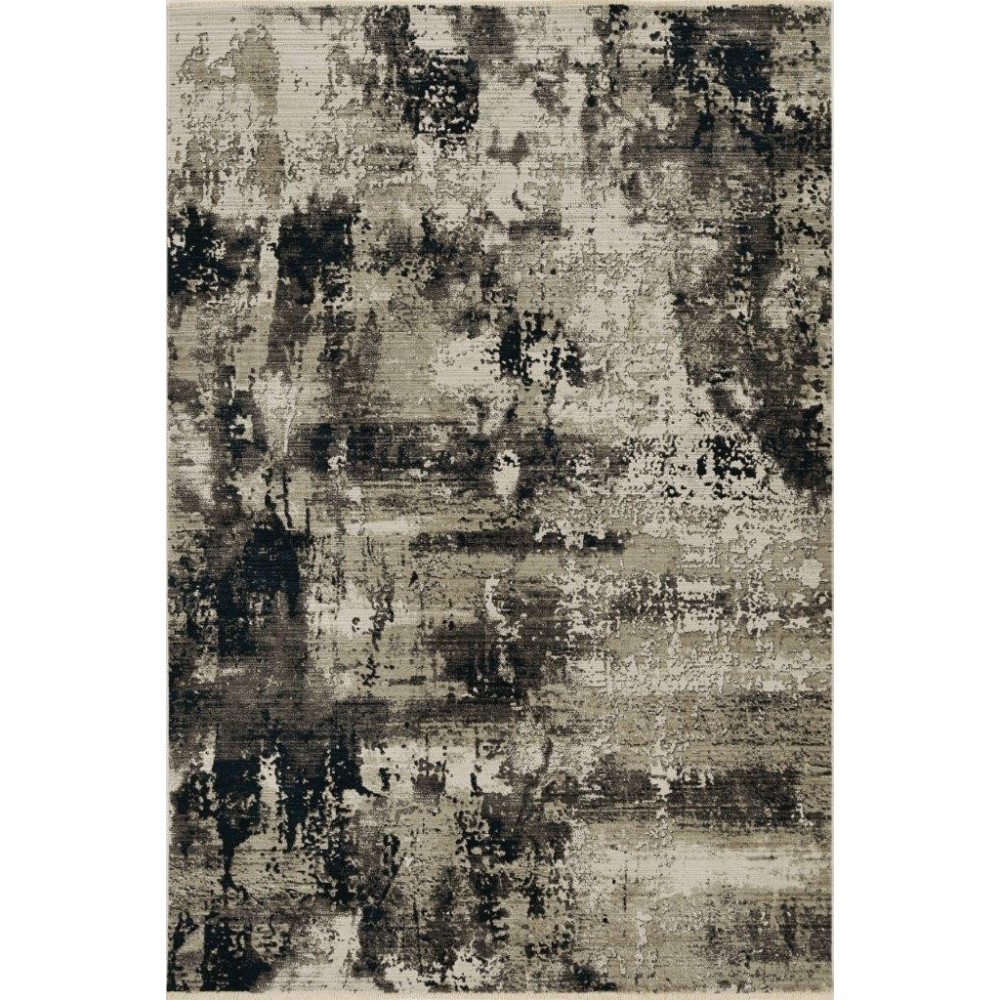 Karina Ivory/Charcoal Moda 5'3" x 7'7" Rug