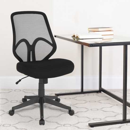 Salerno Series High Back Black Mesh Office Chair