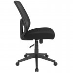 Salerno Series High Back Black Mesh Office Chair