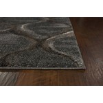 Landscapes Charcoal Groove 3'3"X 5'3" Rug