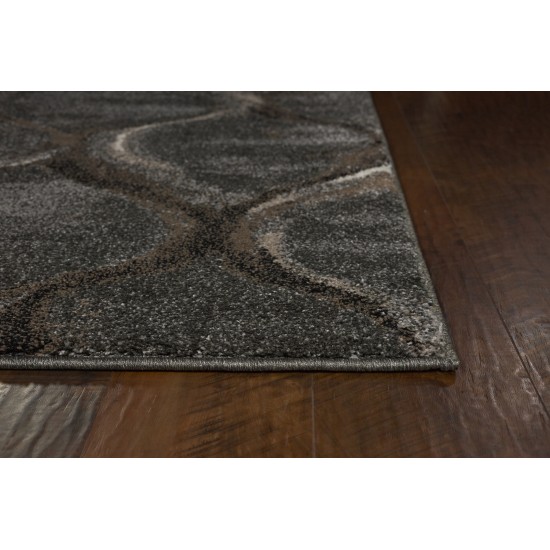 Landscapes Charcoal Groove 3'3"X 5'3" Rug