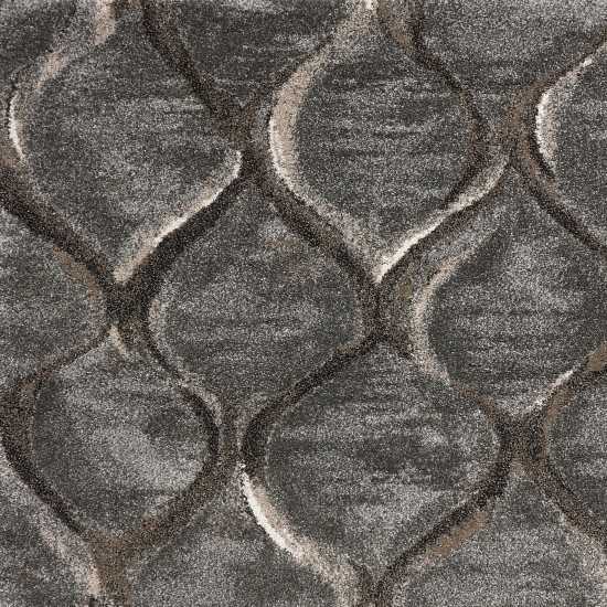 Landscapes Charcoal Groove 3'3"X 5'3" Rug