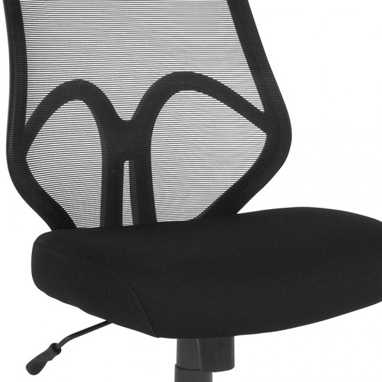 Salerno Series High Back Black Mesh Office Chair