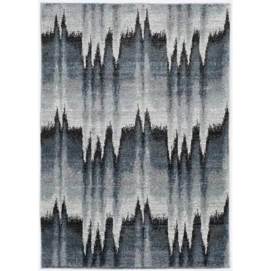 Landscapes Blue Ivory Pulse 3'3"X 5'3" Rug