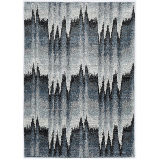 Landscapes Blue Ivory Pulse 5'3"X 7'7" Rug