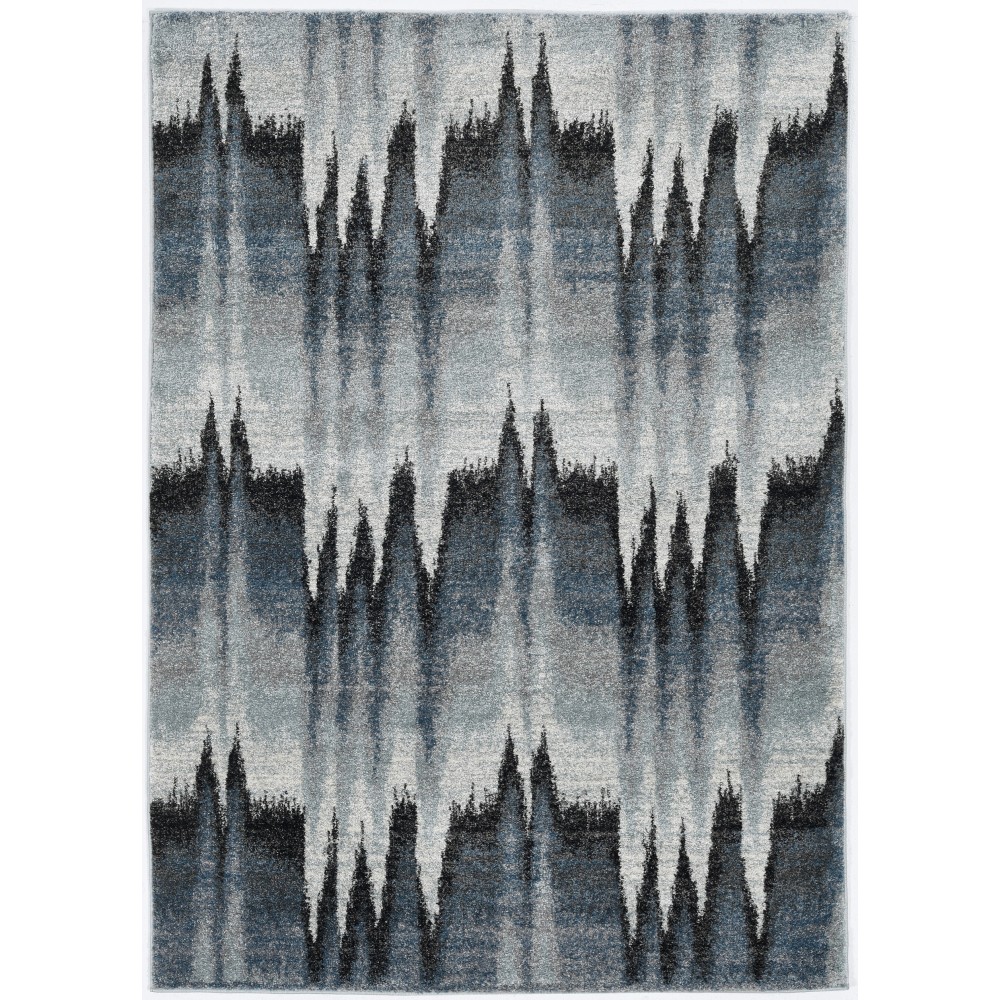 Landscapes Blue Ivory Pulse 5'3"X 7'7" Rug