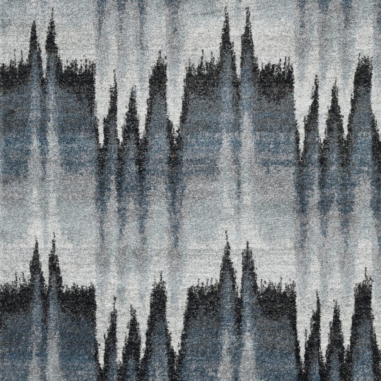 Landscapes Blue Ivory Pulse 5'3"X 7'7" Rug