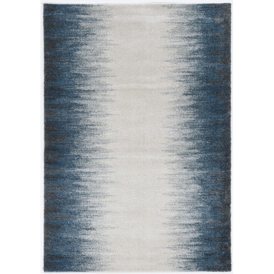 Landscapes Ivory Blue Ombre 3'3"X 5'3" Rug