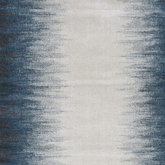 Landscapes Ivory Blue Ombre 3'3"X 5'3" Rug