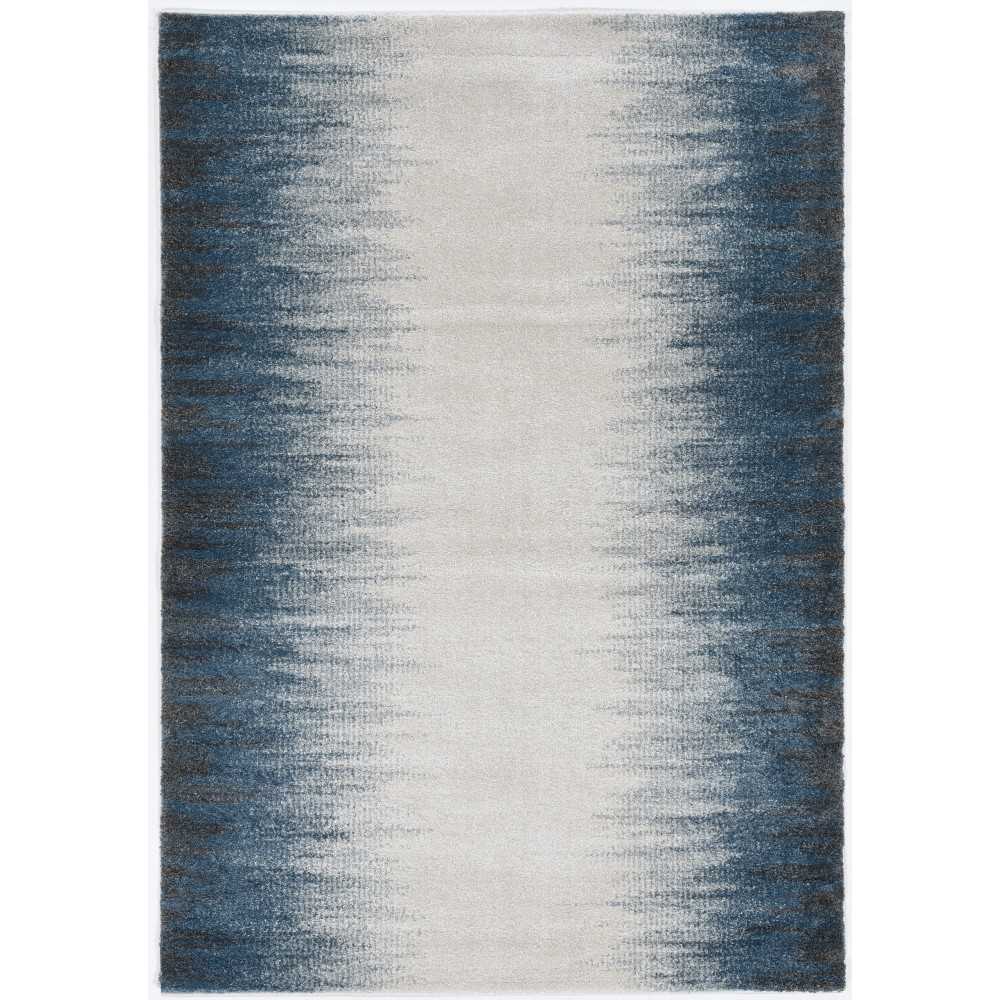 Landscapes Ivory Blue Ombre 5'3"X 7'7" Rug