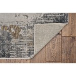 Lara Grey Luminary 2'2" x 6'11 Runner Rug