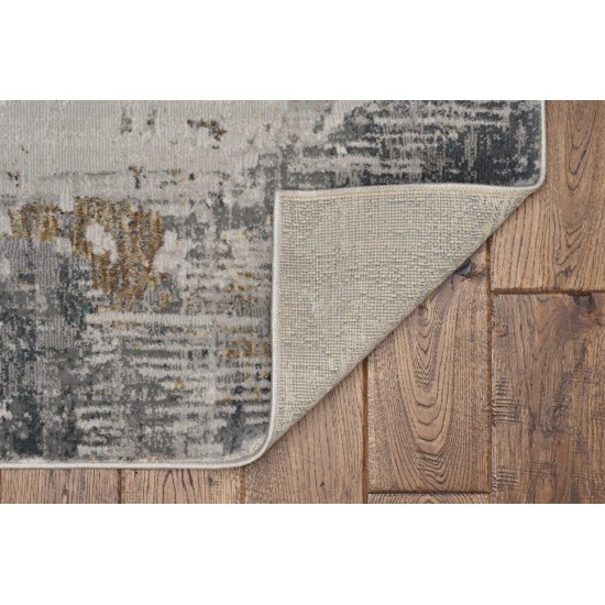 Lara Grey Luminary 2'2" x 6'11 Runner Rug