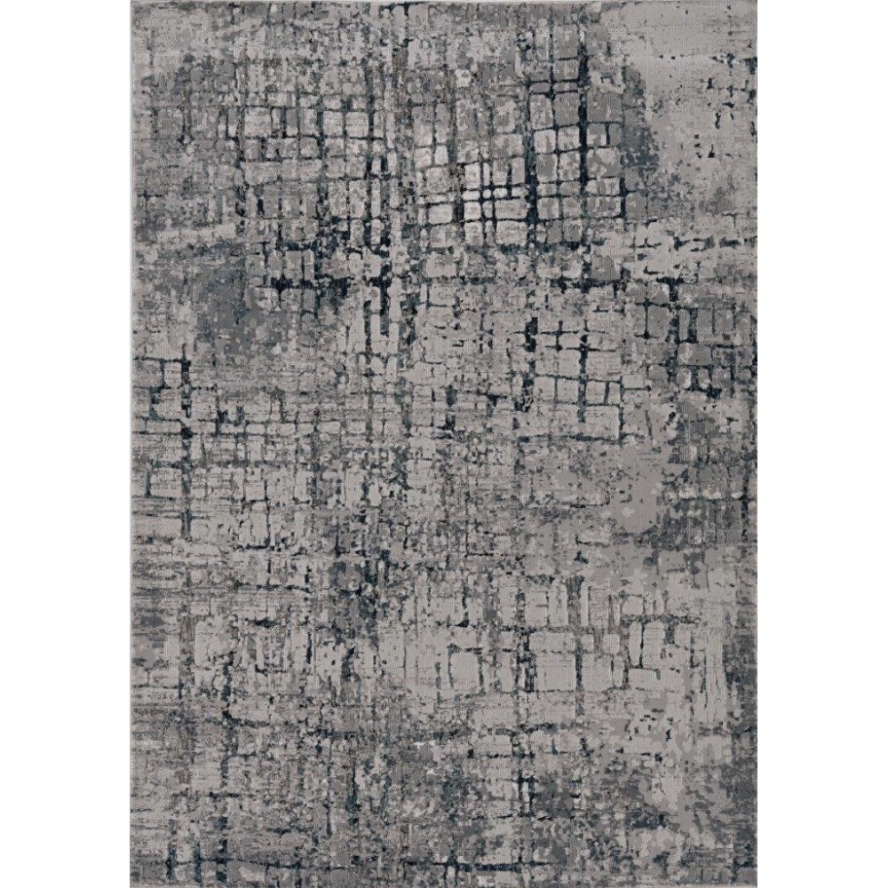 Lara Grey/Teal Highland 6'7" x 9'6" Rug Lara Grey/Teal Highland 6'7" x 9'6" Rug