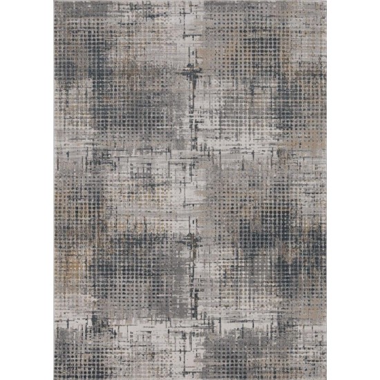 Lara Ivory/Grey Inspire 3'3" x 4'7" Rug