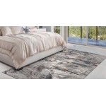 Lara Grey/Brick Whisper 5'3" x 7'7" Rug