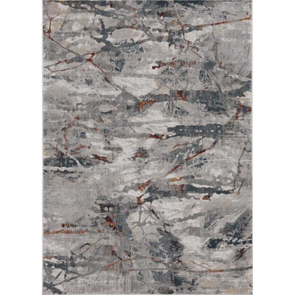 Lara Grey/Brick Whisper 7'10" x 10'10" Rug Lara Grey/Brick Whisper 7'10" x 10'10" Rug