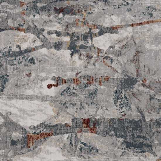 Lara Grey/Brick Whisper 7'10" x 10'10" Rug
