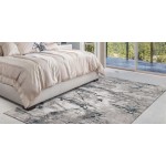 Lara Grey/Teal Whisper 6'7" x 9'6" Rug