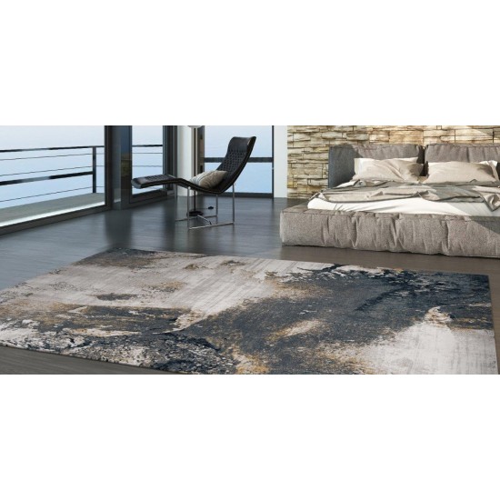 Lara Grey Expressions 5'3" x 7'7" Rug