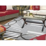 Libby Langdon Hamptons Oatmeal Madison 5' x 7' Rug