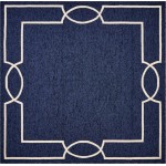 Libby Langdon Hamptons Ocean Madison 7' Square Rug