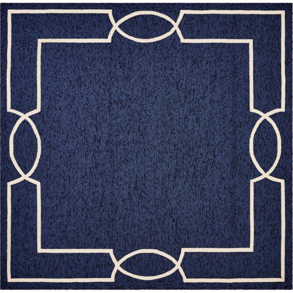 Libby Langdon Hamptons Ocean Madison 7' Square Rug