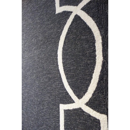 Libby Langdon Hamptons Onyx Madison 6'6" x 9'6" Rug