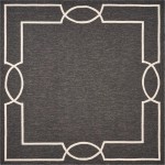 Libby Langdon Hamptons Onyx Madison 7' Square Rug