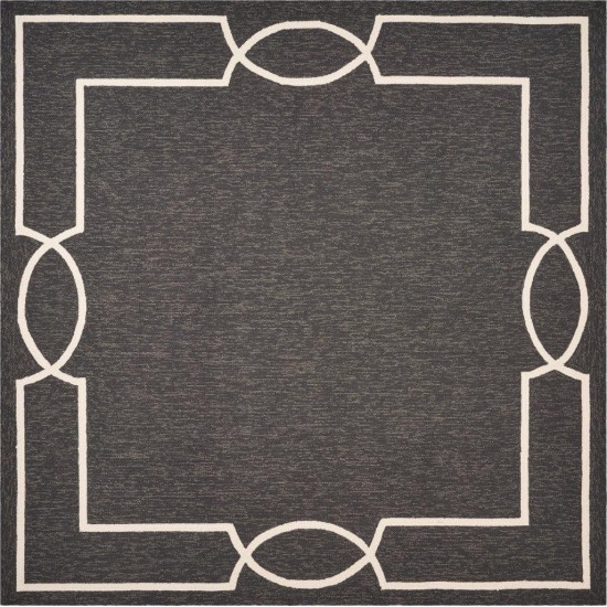 Libby Langdon Hamptons Onyx Madison 7' Square Rug