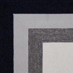 Libby Langdon Hamptons Charcoal Highview 21" x 34" Rug