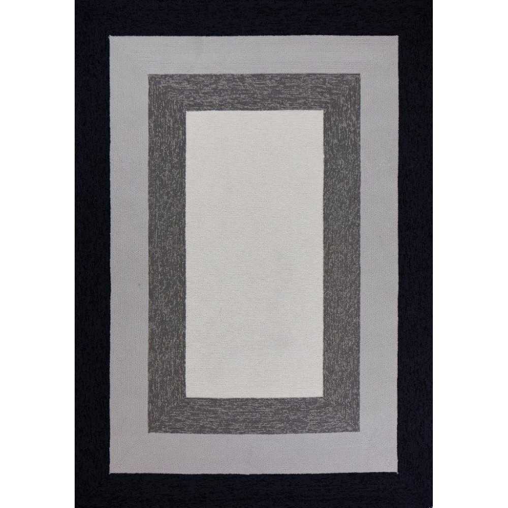 Libby Langdon Hamptons Charcoal Highview 3' x 5' Rug