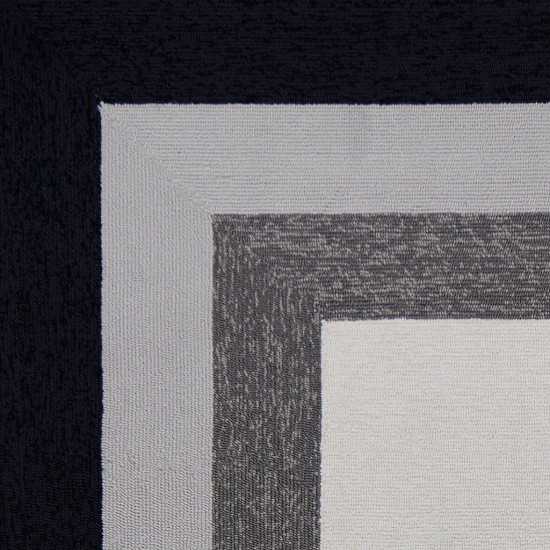 Libby Langdon Hamptons Charcoal Highview 6'6" x 9'6" Rug