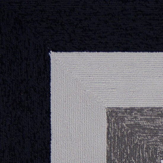 Libby Langdon Hamptons Charcoal Highview 6'6" x 9'6" Rug