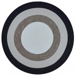 Libby Langdon Hamptons Charcoal Highview 7' Round Rug