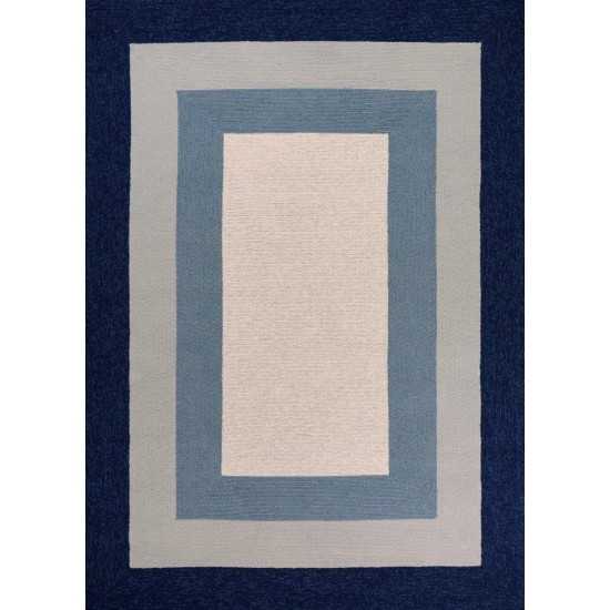 Libby Langdon Hamptons Slate/Navy Highview 3' x 5' Rug