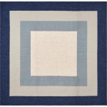 Libby Langdon Hamptons Slate/Navy Highview 7' Square Rug