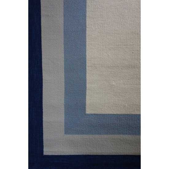 Libby Langdon Hamptons Slate/Navy Highview 7' Square Rug