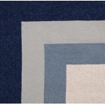 Libby Langdon Hamptons Slate/Navy Highview 7' Square Rug