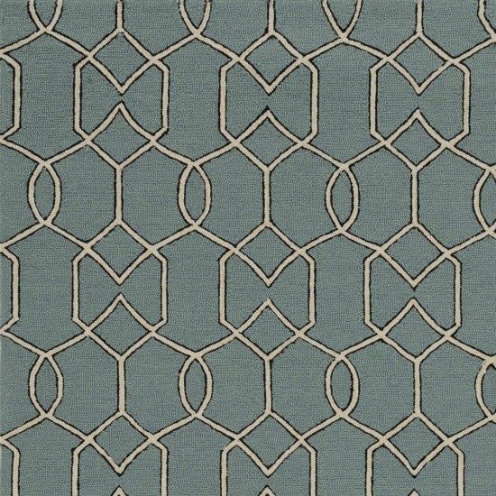 Libby Langdon Hamptons Spa Groovy Gate 3' x 5' Rug