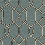 Libby Langdon Hamptons Spa Groovy Gate 3' x 5' Rug