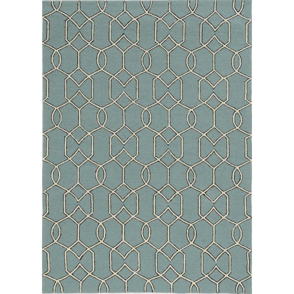 Libby Langdon Hamptons Spa Groovy Gate 5' x 7' Rug Libby Langdon Hamptons Spa Groovy Gate 5' x 7' Rug