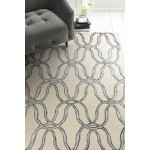 Libby Langdon Upton Putty/Silver Streamer 2'3" x 8' Runner Rug