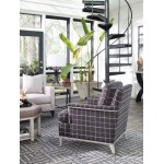 Libby Langdon Upton Navy/Charcoal Diagonal Tile 8' x 10' Rug