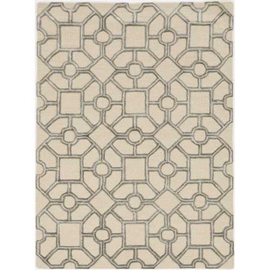 Libby Langdon Upton Putty/Spa Paris Garden 12' x 15' Rug