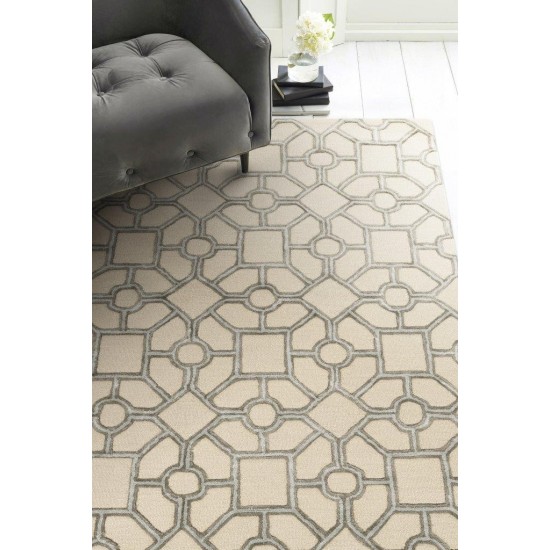 Libby Langdon Upton Putty/Spa Paris Garden 12' x 15' Rug