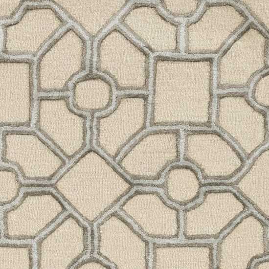 Libby Langdon Upton Putty/Spa Paris Garden 12' x 15' Rug