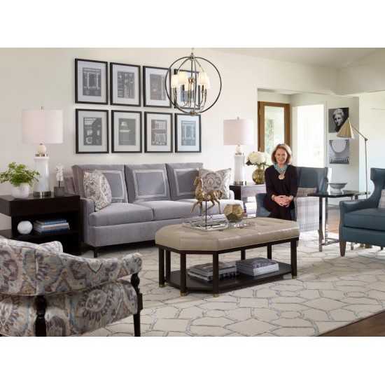 Libby Langdon Upton Putty/Spa Paris Garden 12' x 15' Rug